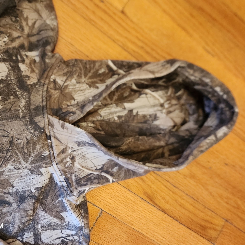Hollister Brown Camouflage Boxy Fit Hoodie - Picture 5 of 8